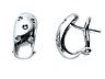 Orecchini Guerretta Gioielli Donna in Oro Diamante 0.10 Ct OB035 - OB035